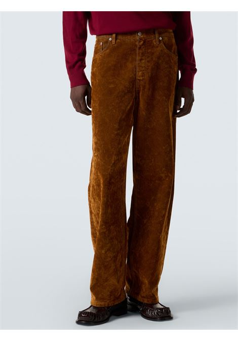 pantaloni 01680  pine den 2392  m.w. uomo ocra scuro DRIES VAN NOTEN | 252-020927-2392105